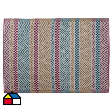 Alfombra terraza 180x120 cm bohemia