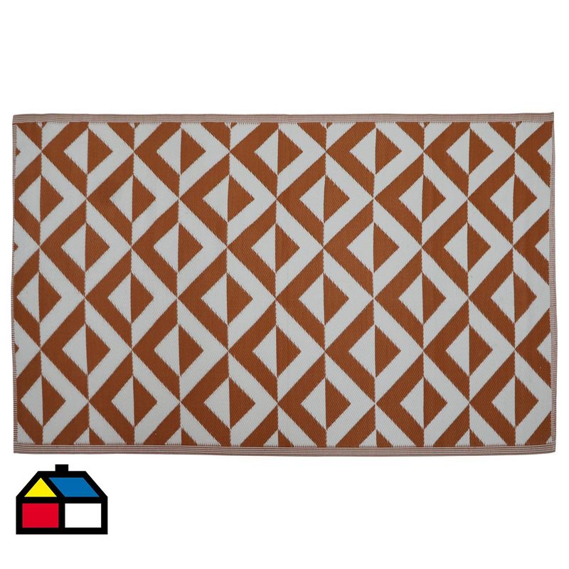 JUST HOME COLLECTION - Alfombra ETNIA 160x230 cm Beige/café