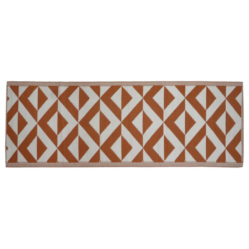 JUST HOME COLLECTION - Alfombra Terraza Etnia 80x230 cm  Beige/café