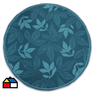 Alfombra terraza 180 cm hojas