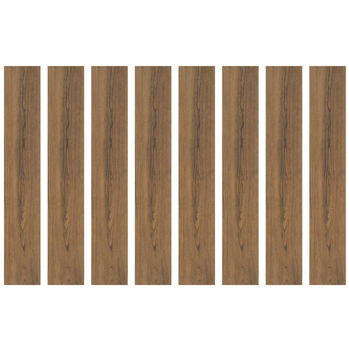 HOLZTEK - Gres Porcelánico 15x90 cm Air Brown Café 1.08 m2