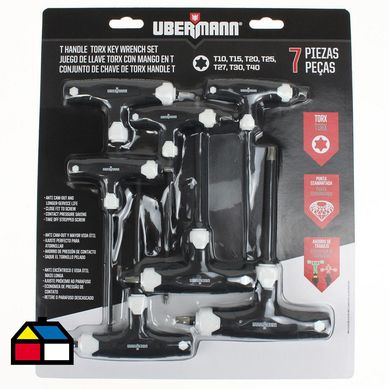 7PC SET LLAVES TORX