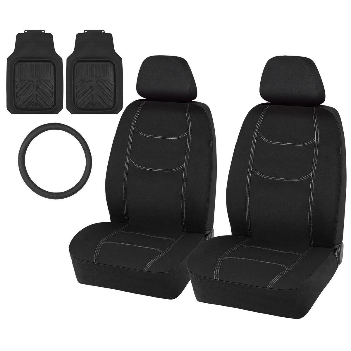 AUTOSTYLE - Set 12 piezas asientos volante pisos