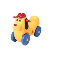 Rodado / Correpasillo de Perro Amarillo Desde 2 años