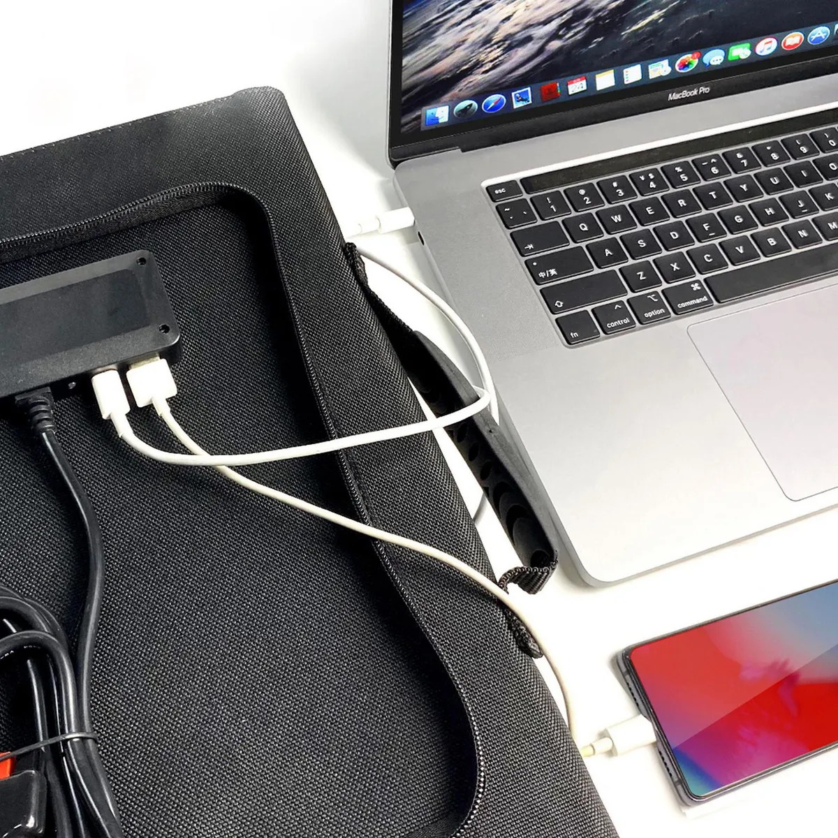 UBERMANN - Panel solar portable de 60 W