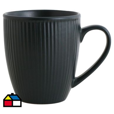 TAZON DISEO LINEAS NEGRO