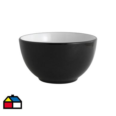 Bowl 14 cm cermica negro