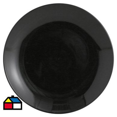 Plato 19 cm negro