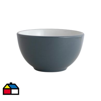 Bowl 14 cm cermica gris
