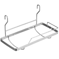 JUST HOME COLLECTION - Portarrollo 15x18x32 cm Cromado
