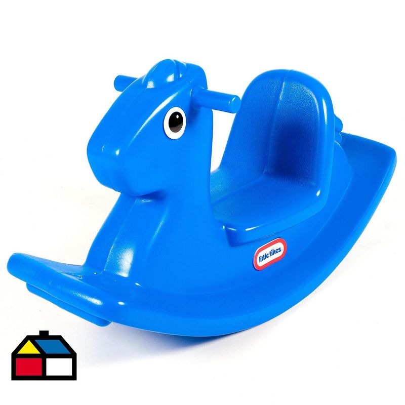 LITTLE TIKES - Caballito Mecedora 83.9x44.5x25.4 cm Azul