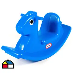 LITTLE TIKES - Caballito Mecedora 83.9x44.5x25.4 cm Azul