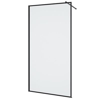 Imagen 2 del producto Mampara ducha fija borde negro