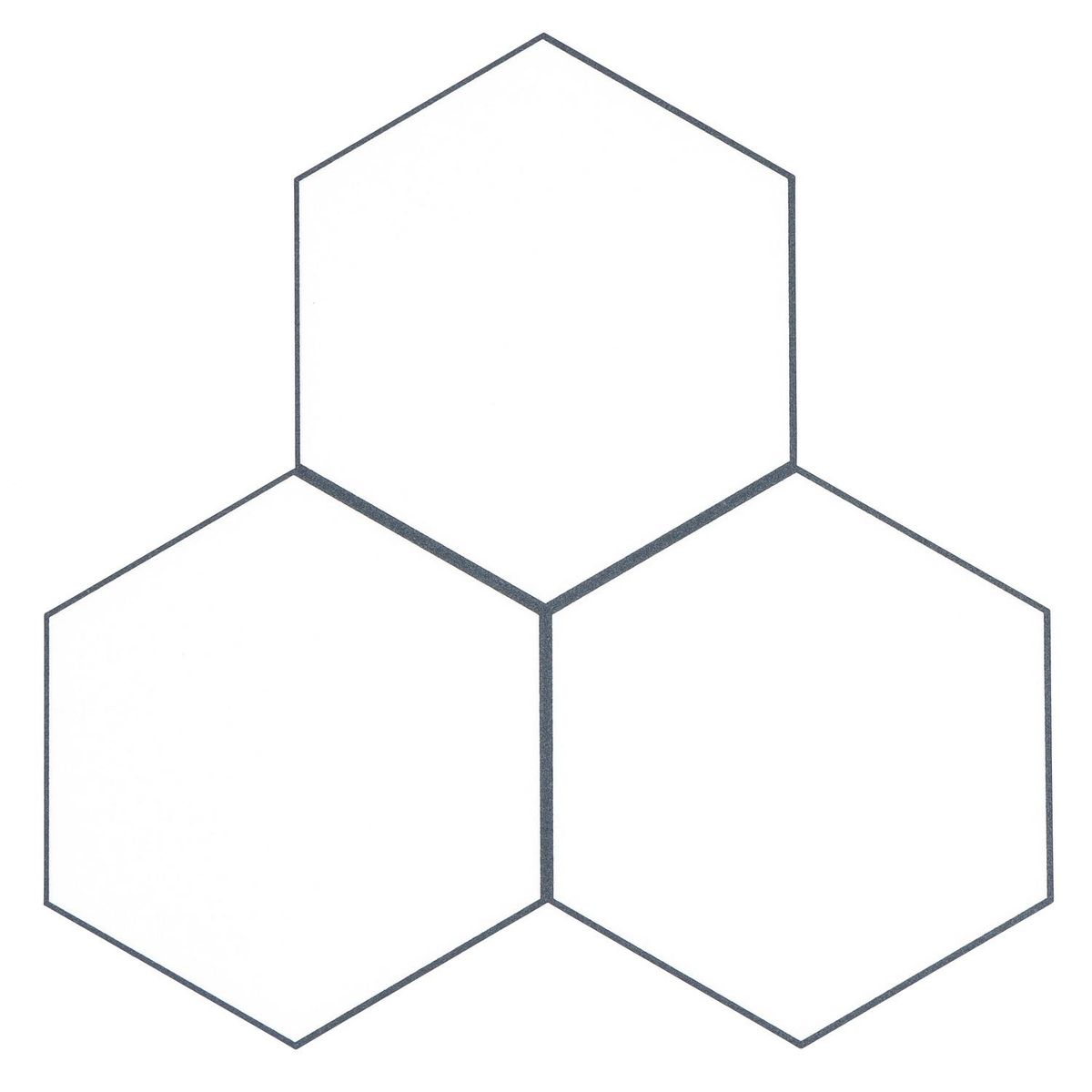 HOLZTEK - Revestimiento Adhesivo HJ-FL14B 30x30 cm Blanco 0.69 m2