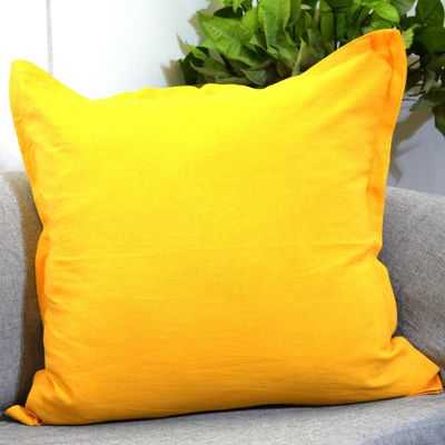 Imagen 2 del producto Cojín Lino Borde 60x60 cm