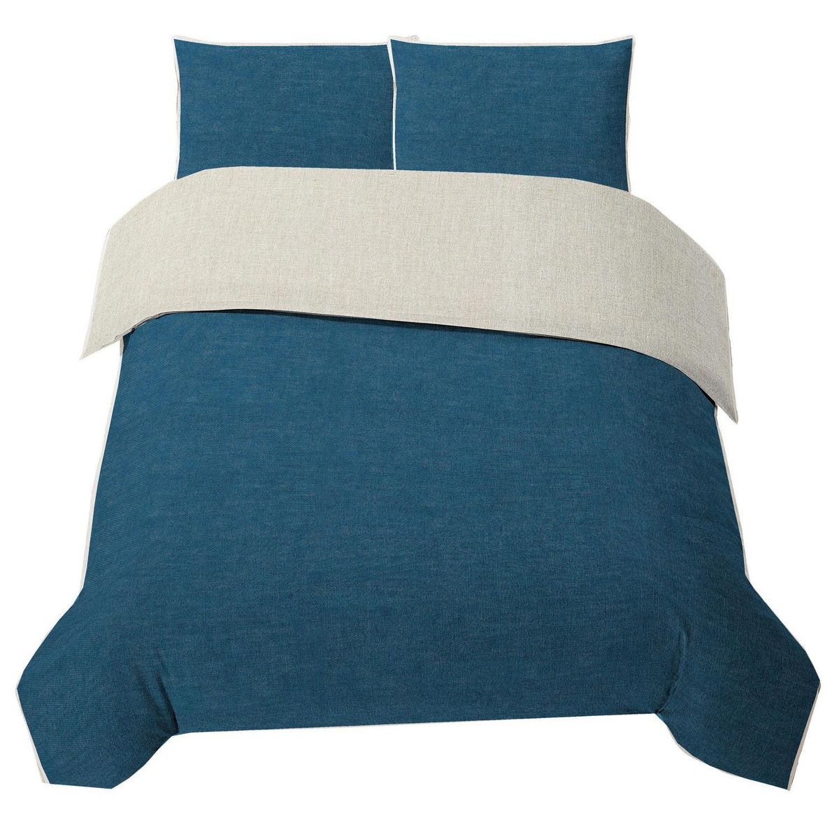 HOMY - Funda Plumón Poli Lino