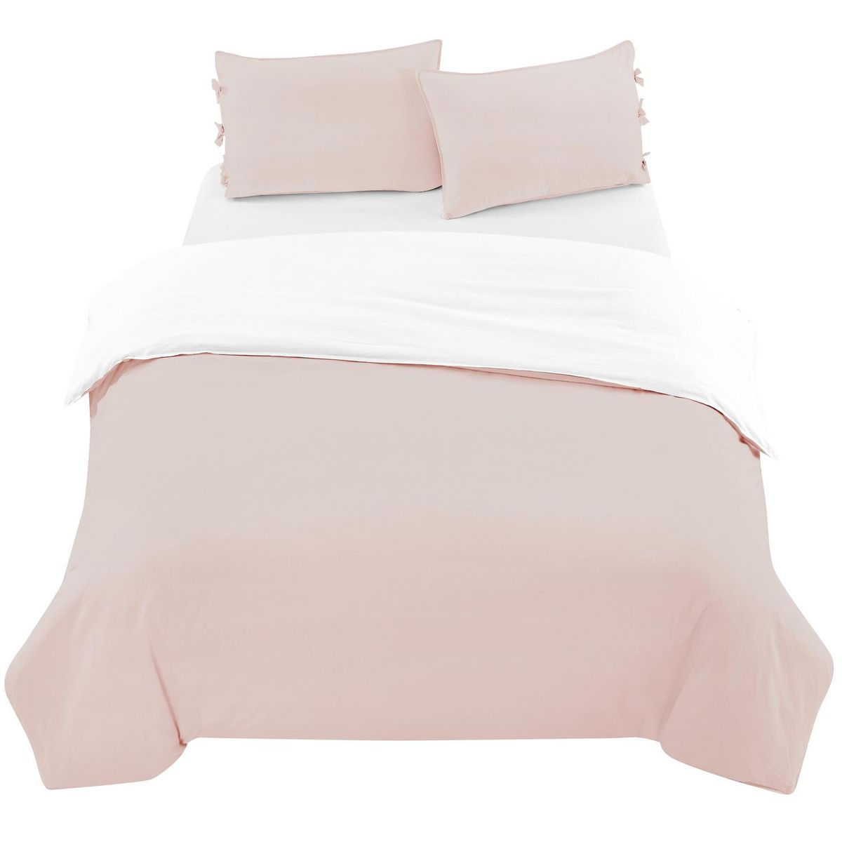 HOMY - Funda Plumón Algodón Lino