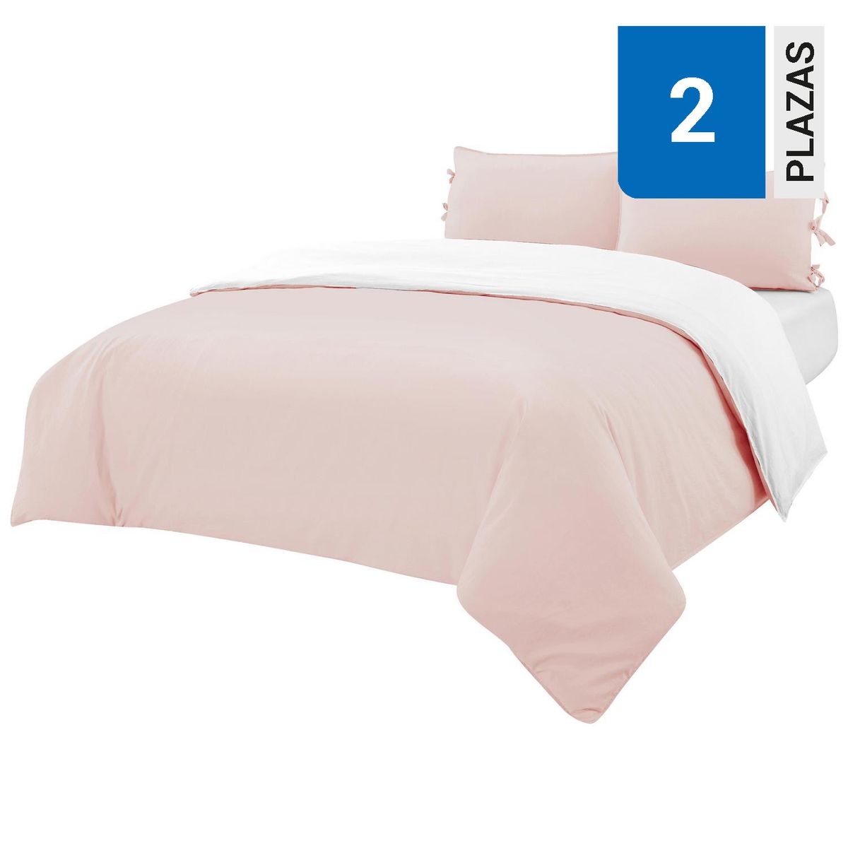 HOMY - Funda Plumón Algodón Lino