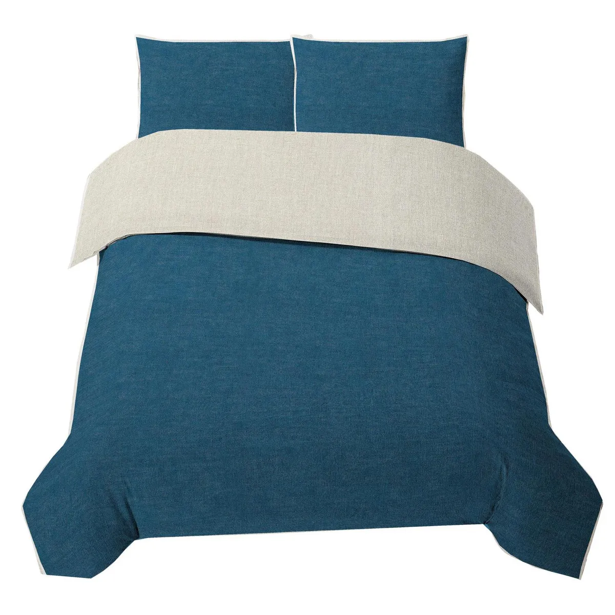 HOMY - Funda Plumón Poli Lino