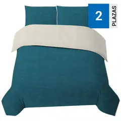 HOMY - Funda Plumón Poli Lino