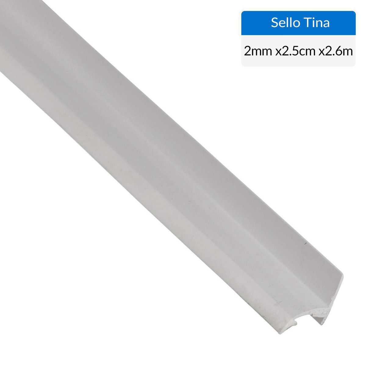DVP - Sello Para Tina 25 Mm Baño Sellador De Bordes