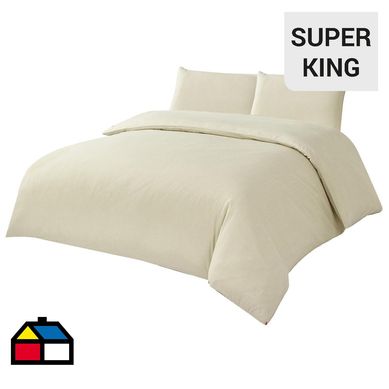 Funda plumn catio sper king beige