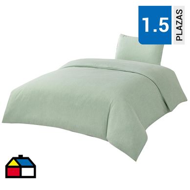 Funda plumn catio 1,5 plazas verde