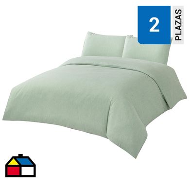 Funda plumn catio 2 plazas verde