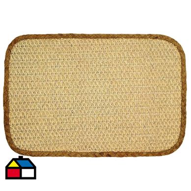 Individual tejido 30x45 cm natural