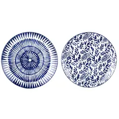 JUST HOME COLLECTION - Set 4 platos 19.5 cm diseños surtidos