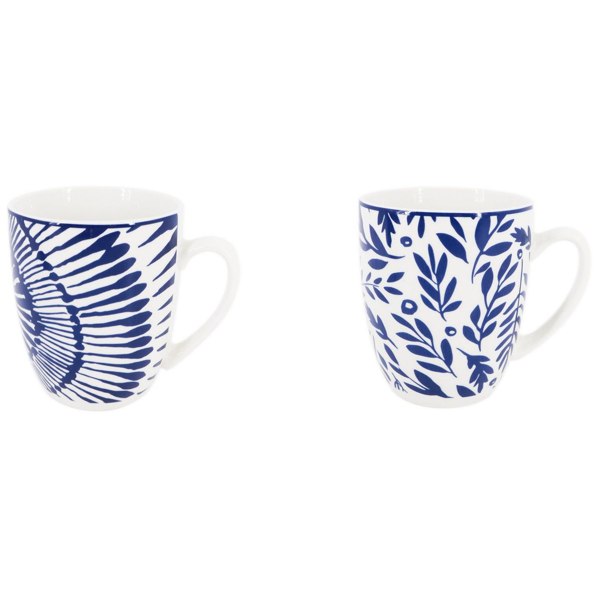 JUST HOME COLLECTION - Set 4 mug 12oz 4 diseños surtidos