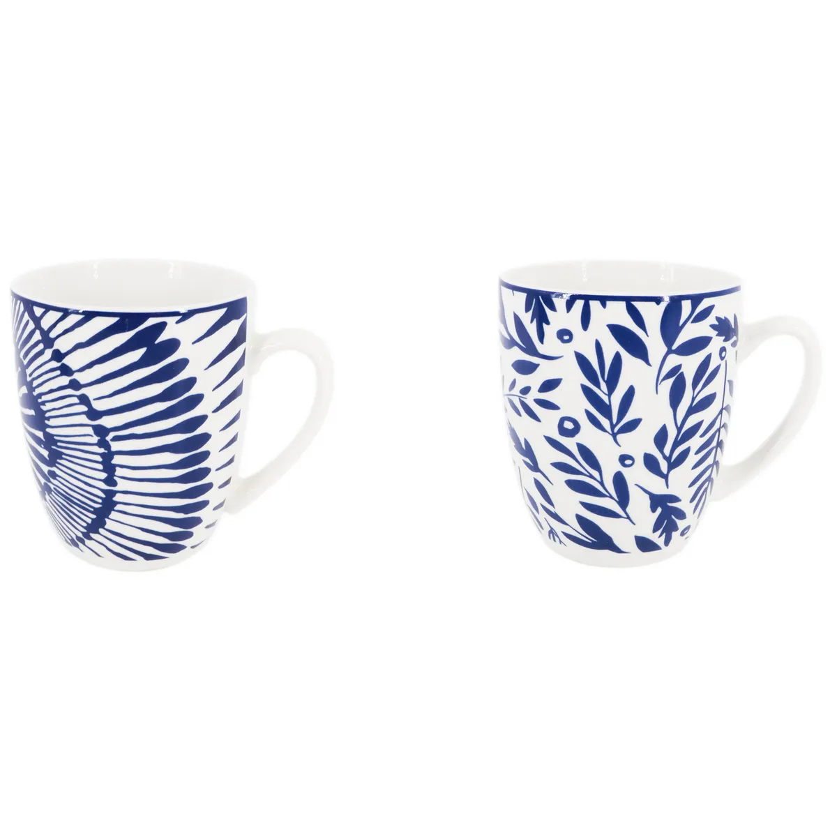 JUST HOME COLLECTION - Set 4 mug 12oz 4 diseños surtidos