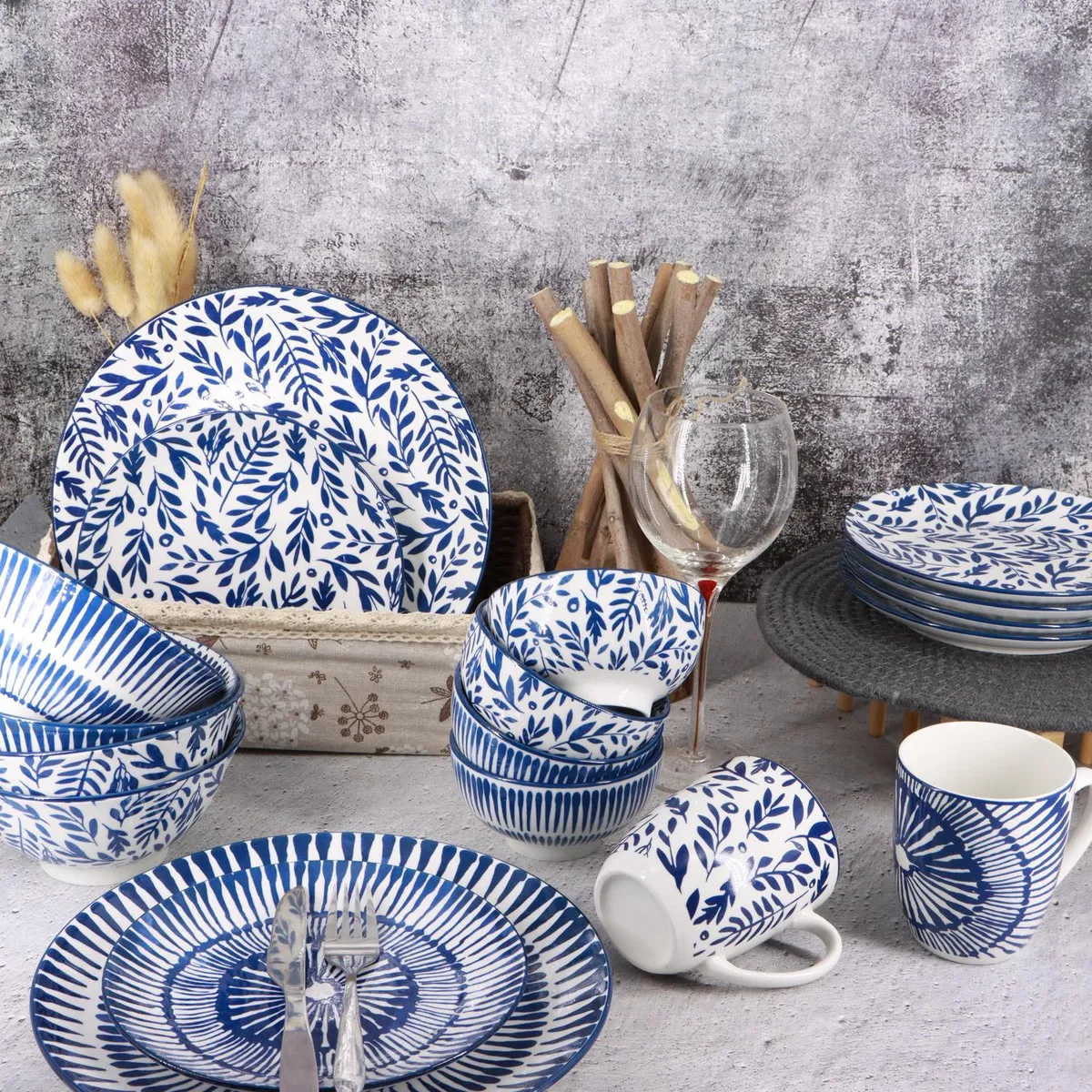 JUST HOME COLLECTION - Set 4 bowl 12 cm diseños surtidos