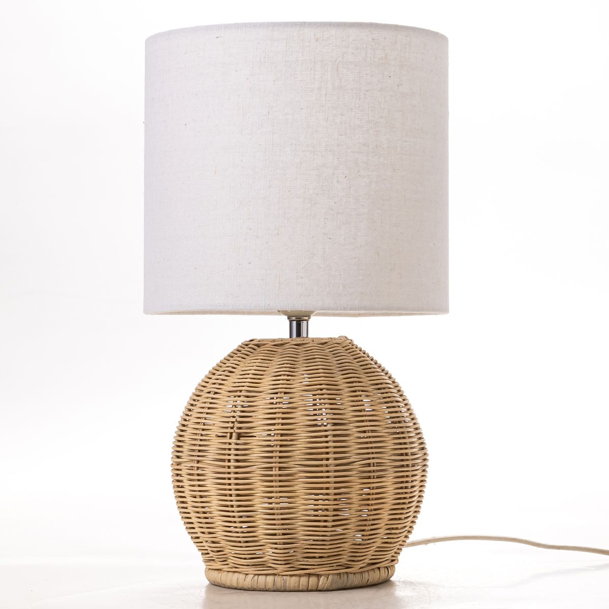 JUST HOME COLLECTION - Lámpara Mesa Remigio Blanco 23x38 cm