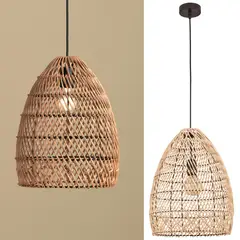 JUST HOME COLLECTION - Lámpara Colgante Cono Terra 1 Luz E27