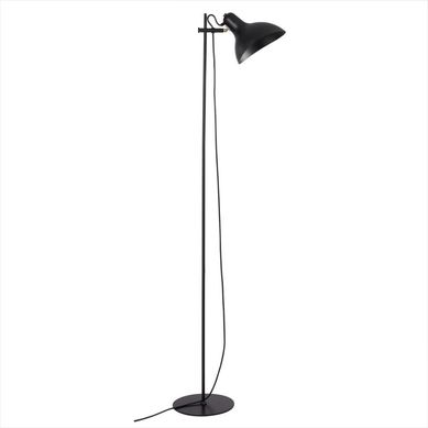 Lmpara de Pie Traz 1 Luz E27 Negro