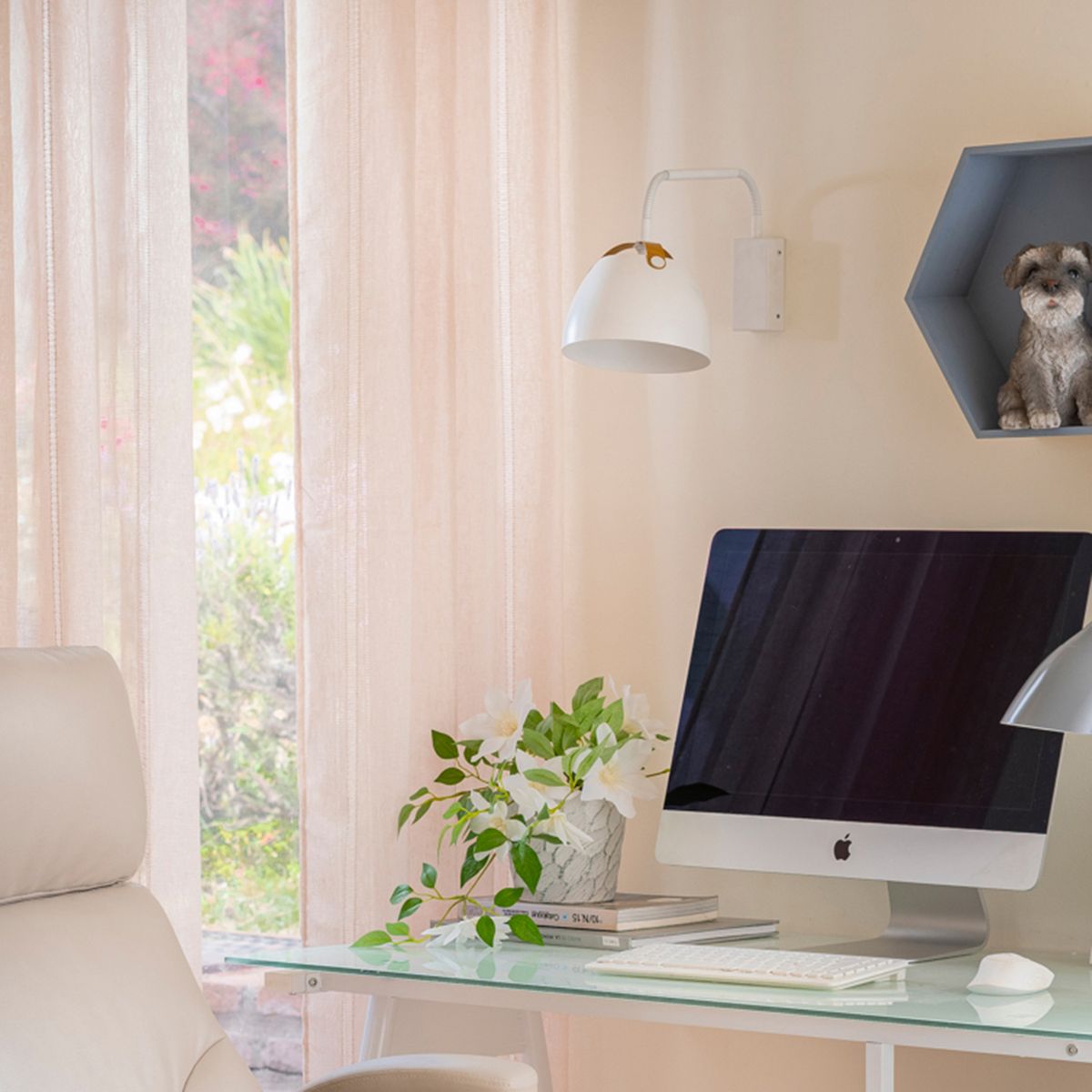 JUST HOME COLLECTION - Apliqué Travola 1 Luz Metal Blanco