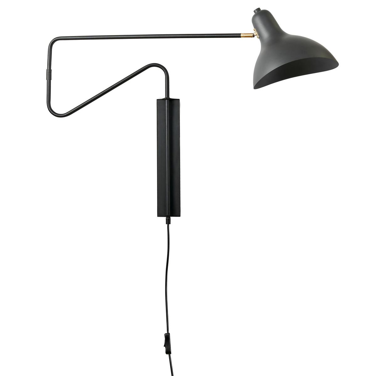 JUST HOME COLLECTION - Apliqué Traz Metal Negro