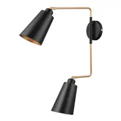 JUST HOME COLLECTION - Apliqué Duo Light Acero Negro 0 cm