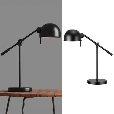 Lmpara de Mesa Down 1 Luz E27 Negro
