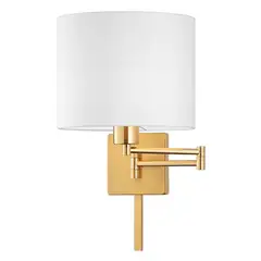 JUST HOME COLLECTION - Aplique Lever 1 Luz E27 Dorado