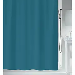 SPIRELLA - Cortina de baño primo 180x180 cm azul