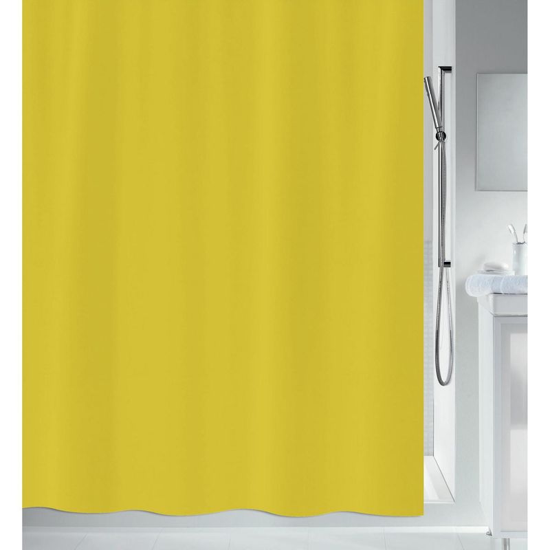 SPIRELLA - Cortina de baño primo 180x180 cm amarillo