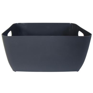 Cesta plstica 28x31x13 cm gris