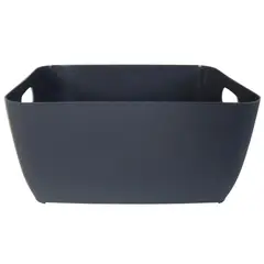 SPIRELLA - Cesta Plástica 21x13x28 cm 1 l Gris