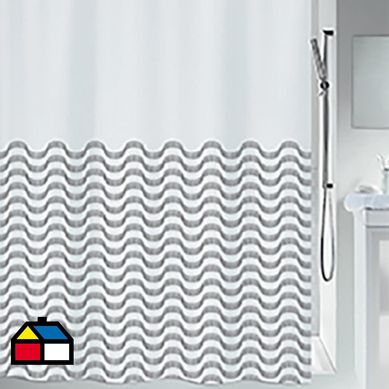 Cortina de bao vagues 180x200 cm