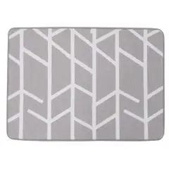 MSV - Piso de baño tree 50x70 cm taupe