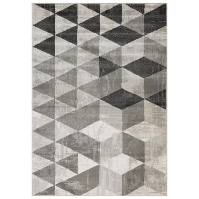 Alfombra ferrara geo 133x190 cm multicolor