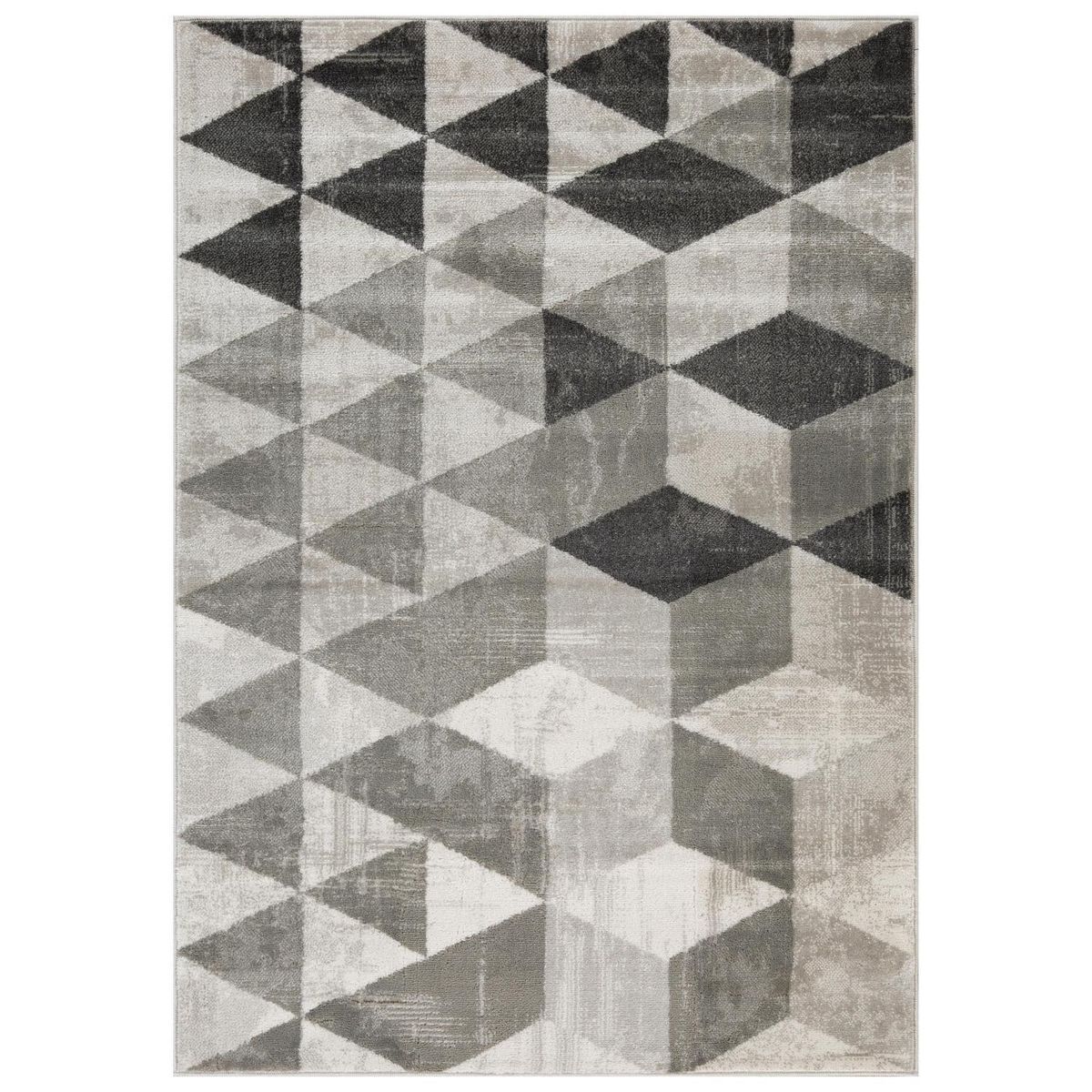 JUST HOME COLLECTION - Alfombra Ferrara Geo 133x190 cm Polipropileno Multicolor