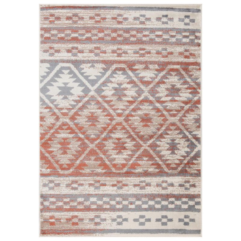 JUST HOME COLLECTION - Alfombra ferrara vintage 133x190 cm multicolor
